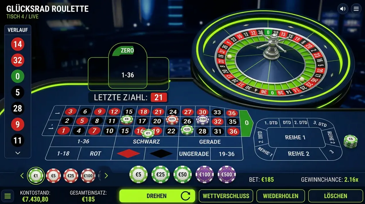 Tischspiele · Baxterbet